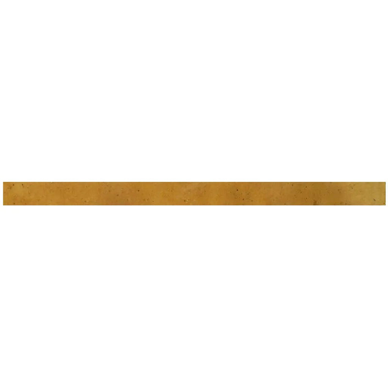 Honey Orange 0.5x8 Glossy Ceramic Pencil Tile Trim (10 pack, 0.7 sq ft/case) by Apollo Tile