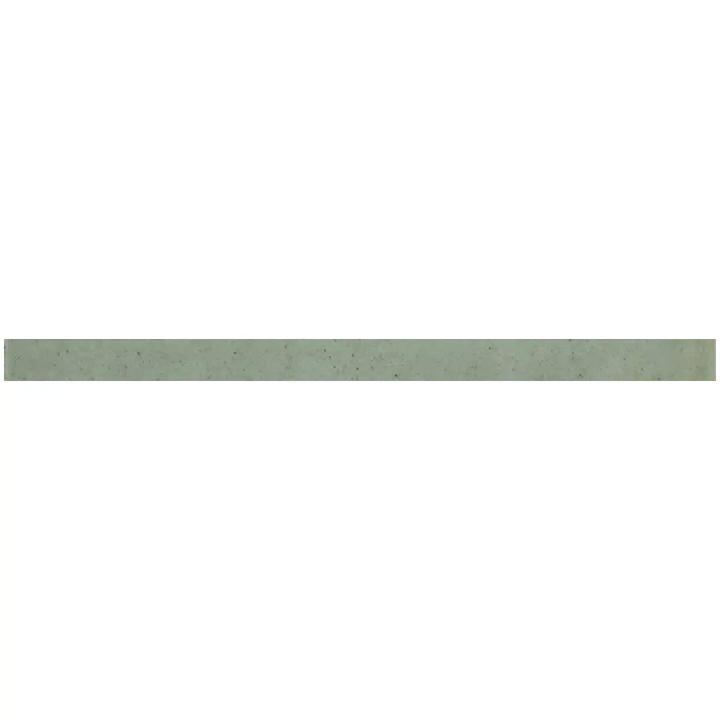 Sage Green 0.5x8 Glossy Ceramic Pencil Tile Trim (10 pack, 0.7 sq ft/case) by Apollo Tile