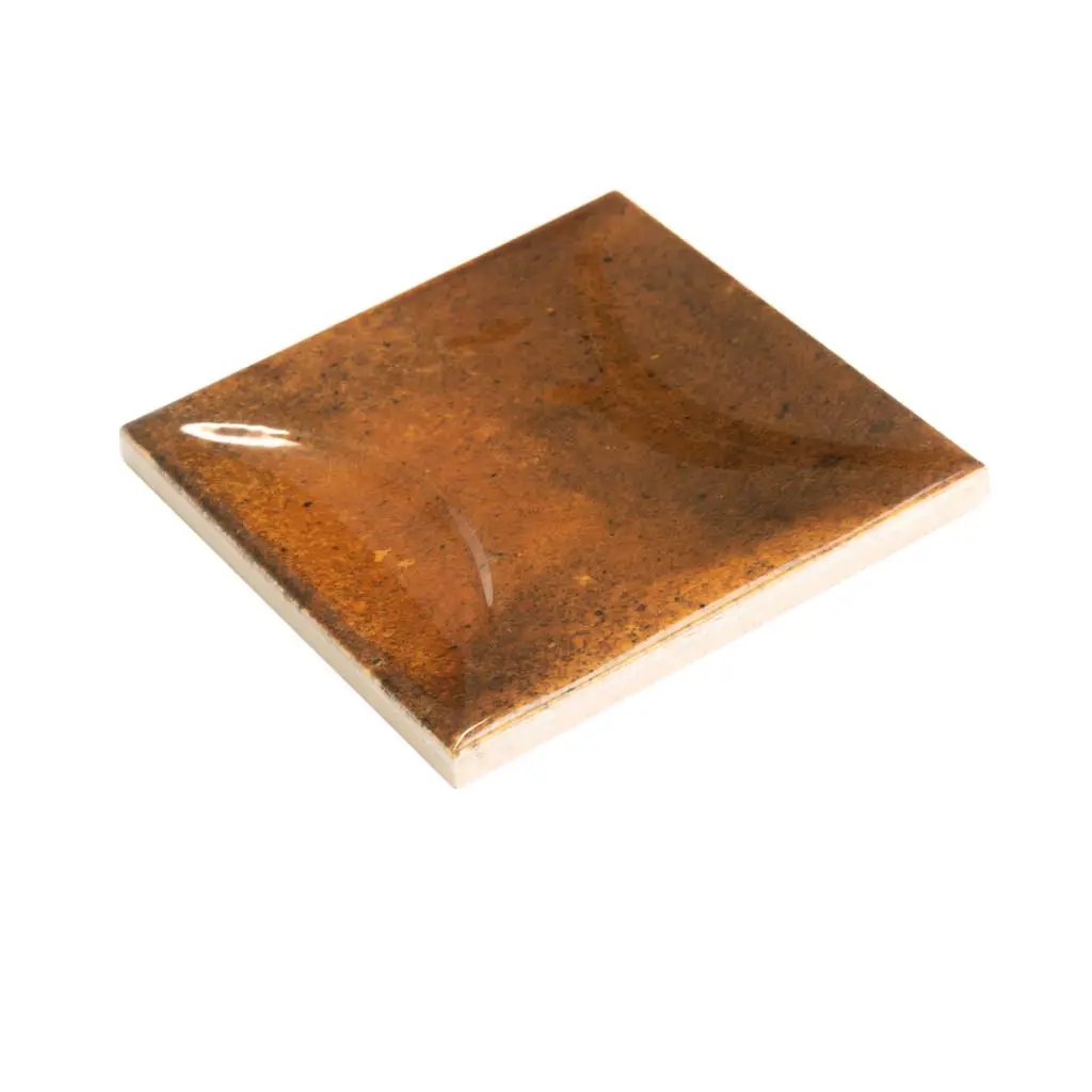 Red 4x4 Glossy Ceramic Square Deco Tile (60 pack, 6.48 sq ft/case) by Apollo Tile