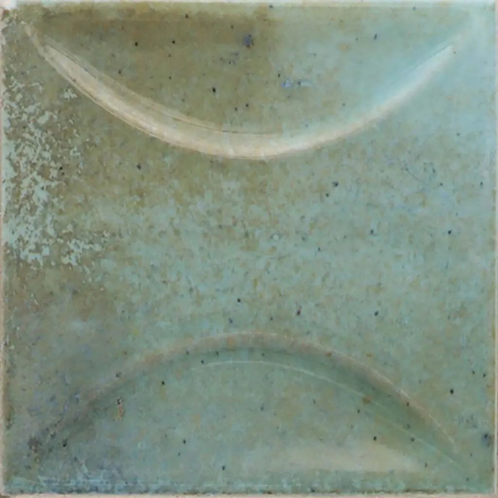 Blue 4x4 Glossy Ceramic Square Deco Tile (60 pack, 6.48 sq ft/case) by Apollo Tile