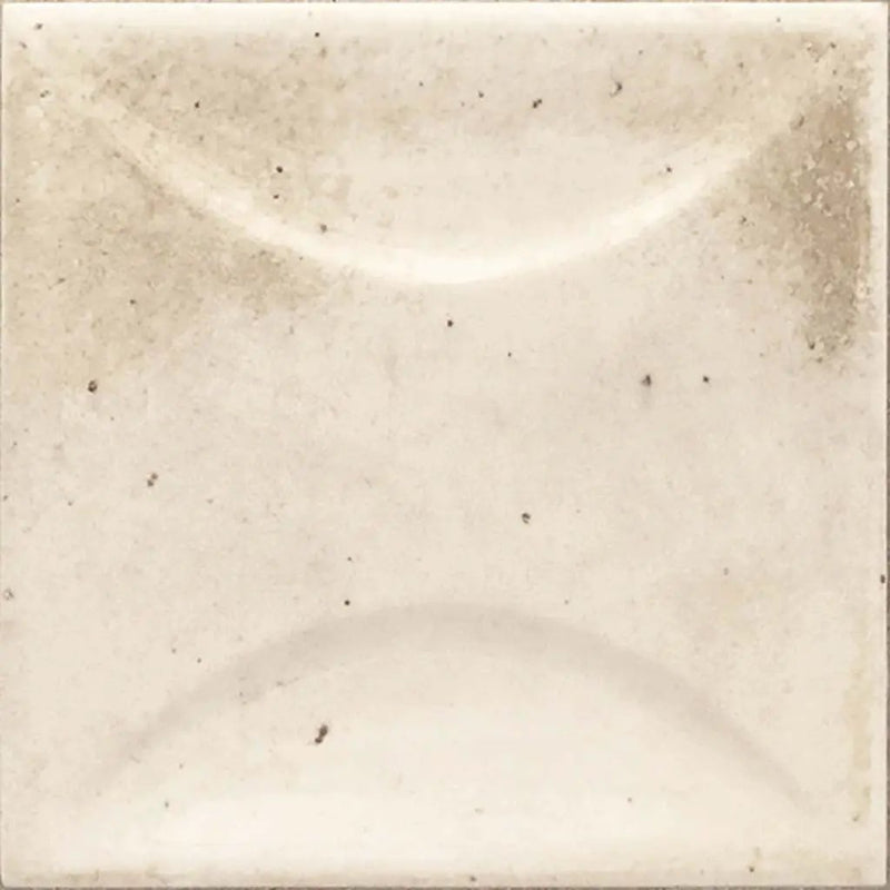 White 4x4 Glossy Ceramic Square Deco Tile (60 pack, 6.68 sq ft/case) by Apollo Tile