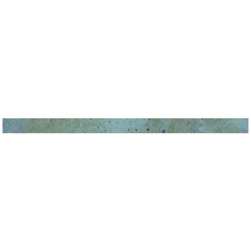 Blue 0.5x8 Glossy Ceramic Pencil Tile Trim (10 pack, 0.7 sq ft/case) by Apollo Tile