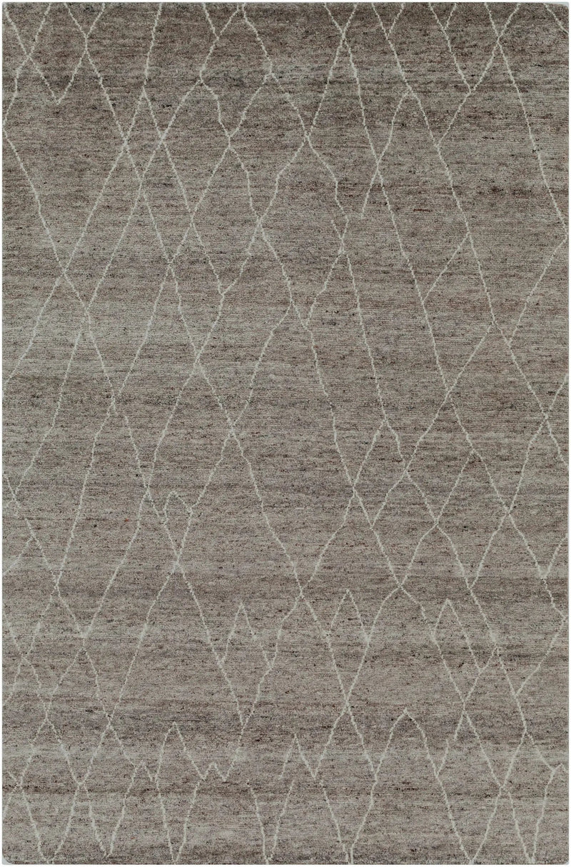 Molugan Gray Premium Wool Rug - Clearance by Boutique Rugs