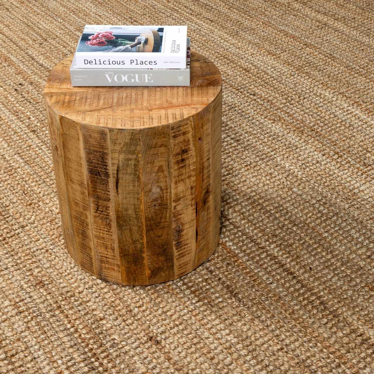 Senneterre Natural Jute Rug by Boutique Rugs