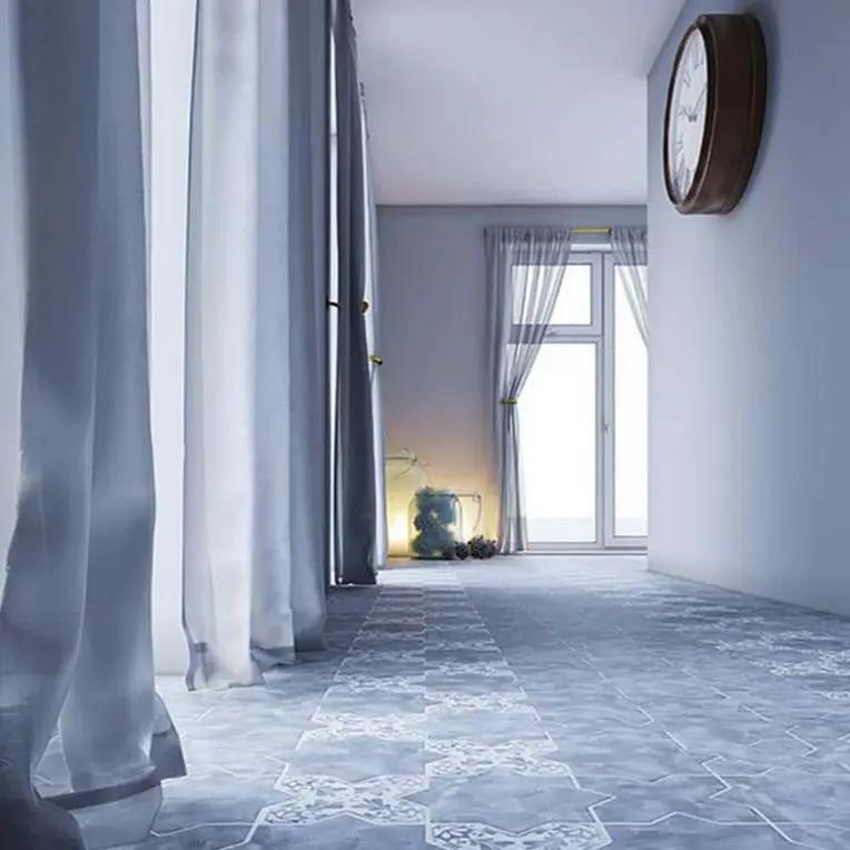 Light Grey 5x5 Matte Cross Ceramic Tile (27 pack, 5.37 sq ft/case) by Apollo Tile