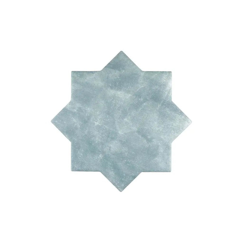 Pistachio Green 5x5 Matte Star Ceramic Tile (27 pack, 5.37 sq ft/case) by Apollo Tile