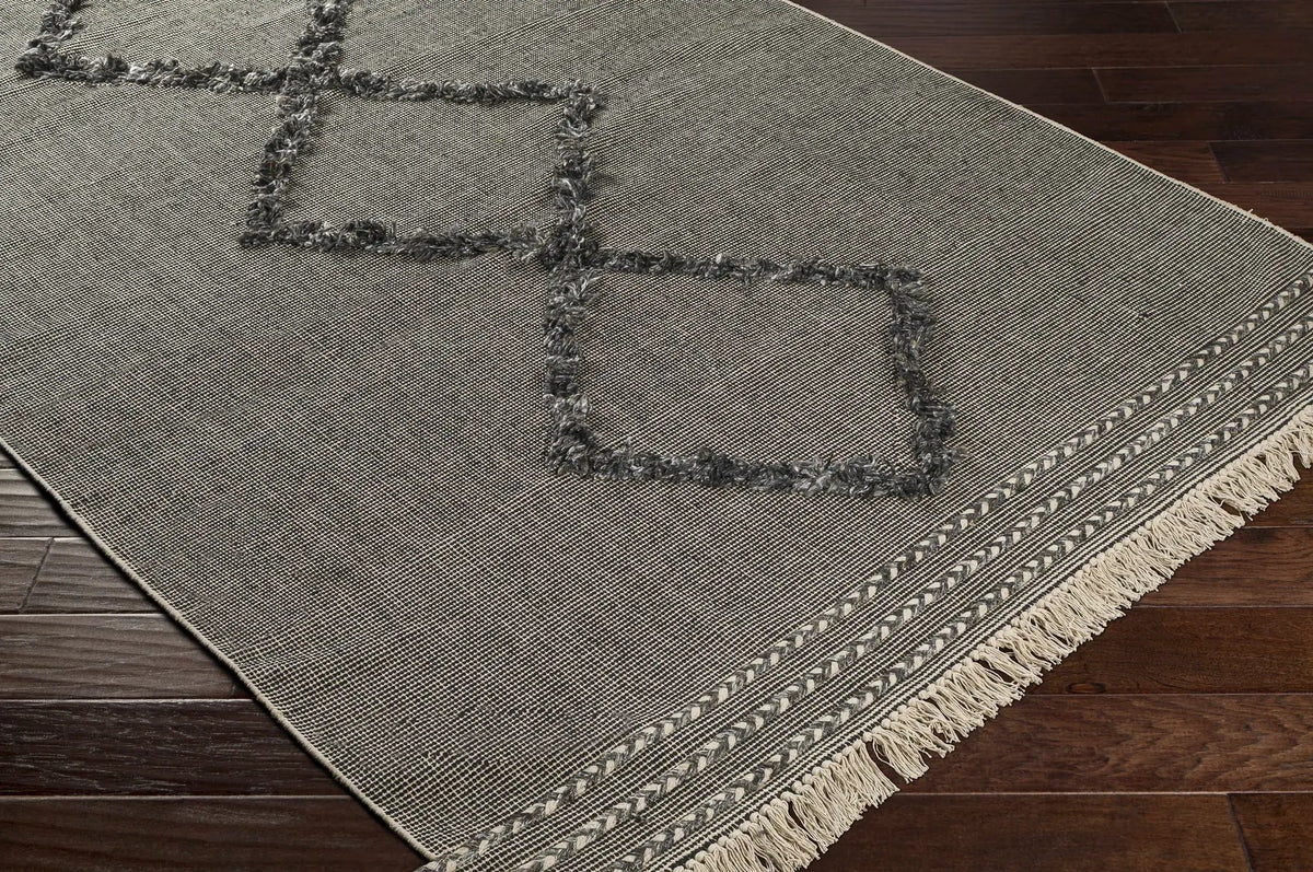 Mossman Brown Diamond High-Low Rug - Clearance, photo 6 of 6
