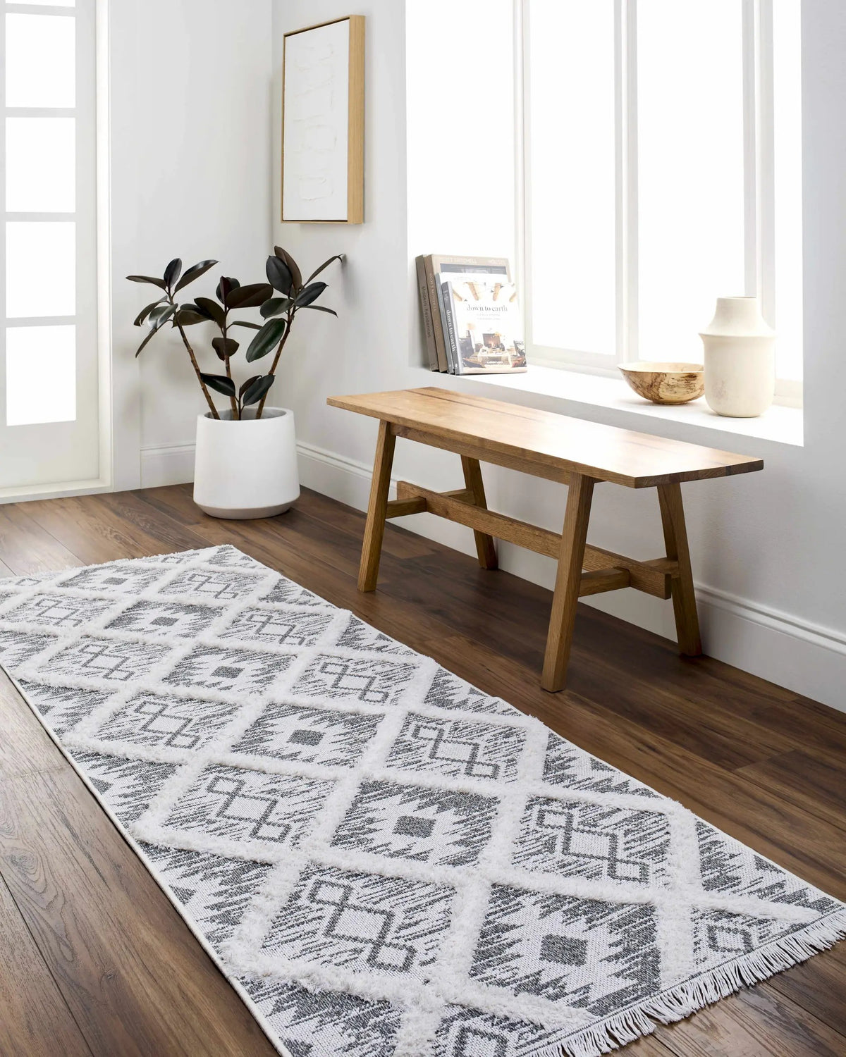 Moto Area Rug - Clearance, installed in a room 3