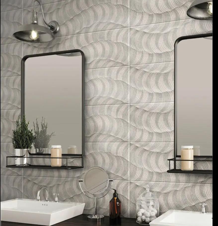 Light Gray 12x36 Matte Field Ceramic Tile (5 pack, 15.925 sq ft/case) by Apollo Tile