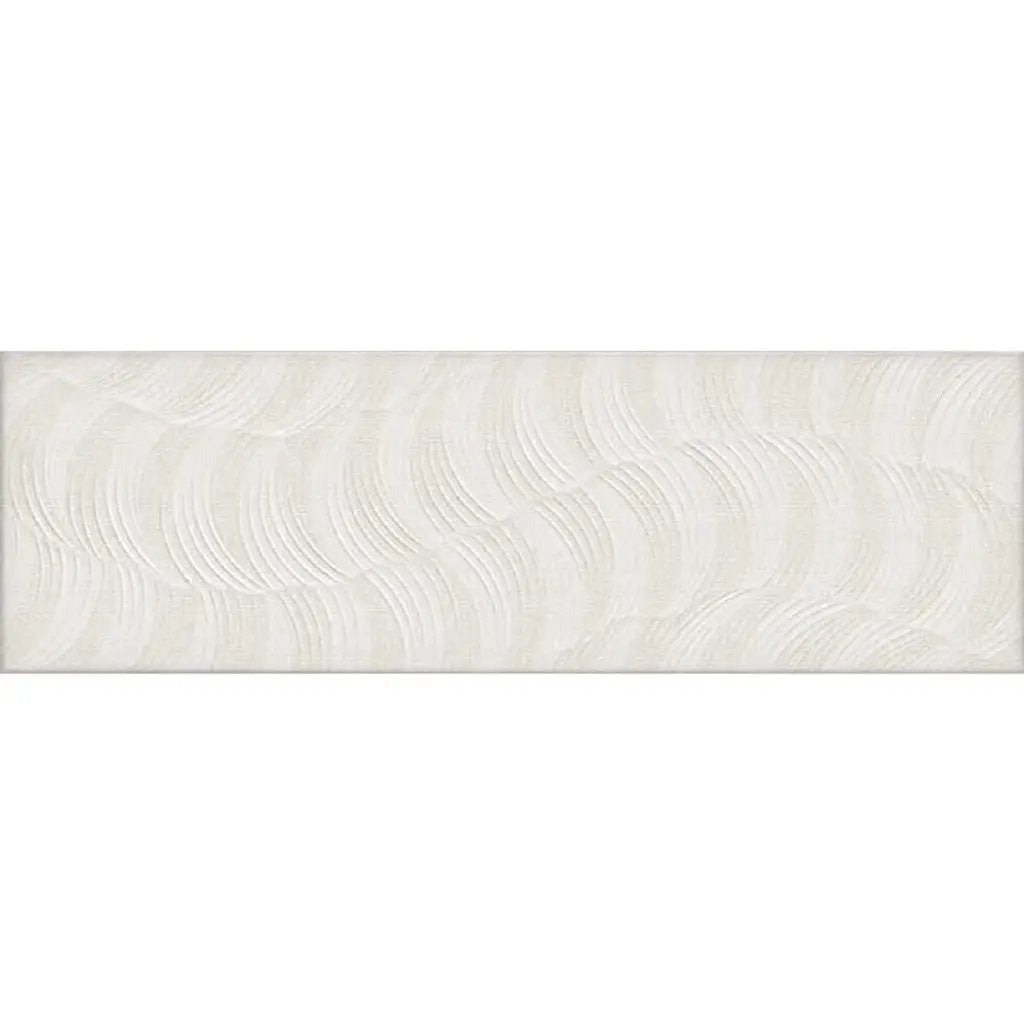 White 12x36 Matte Field Ceramic Tile (5 pack, 15.925 sq ft/case) by Apollo Tile
