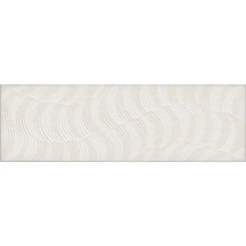 White 12x36 Matte Field Ceramic Tile (5 pack, 15.925 sq ft/case) by Apollo Tile