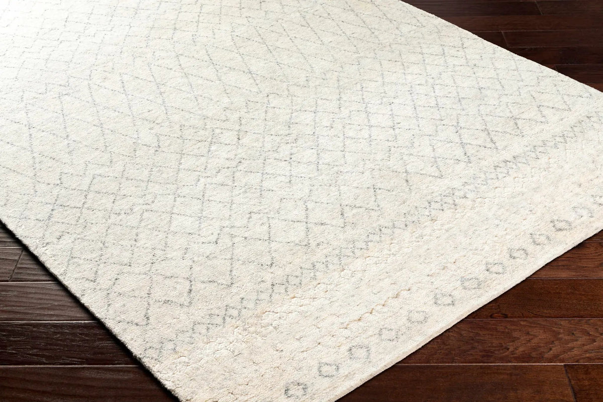 Mozon Handmade Faux Silk Area Rug - Clearance, photo 8 of 11