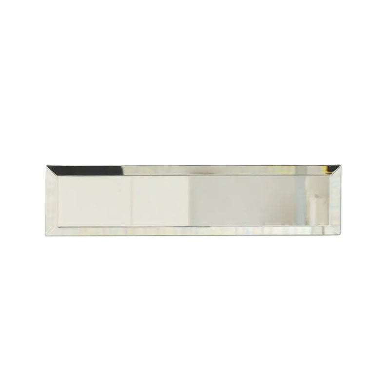 Clear Glass 3x12 Polished Glass Subway Tile (20 pack, 5 sq ft/case) by Apollo Tile