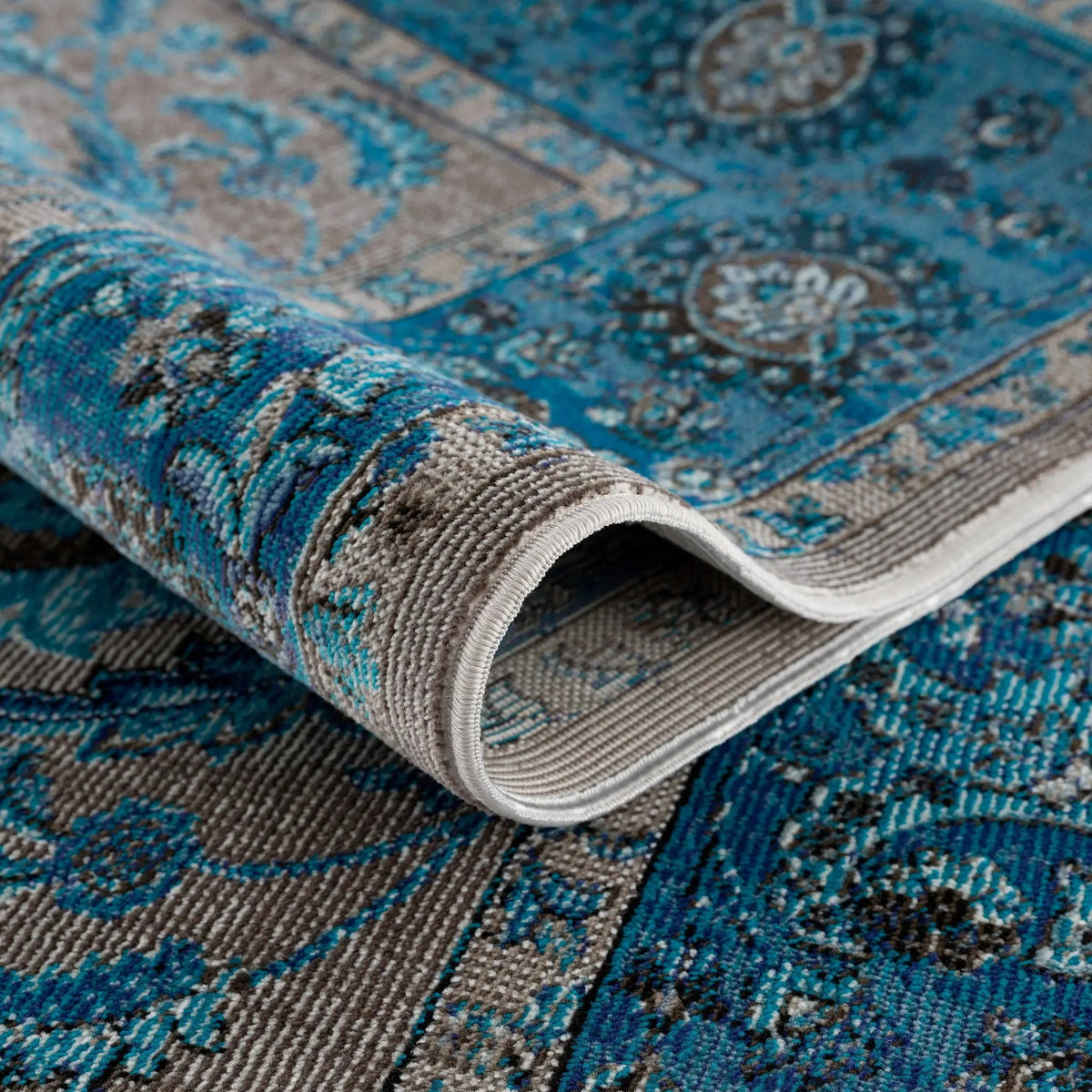 Mardina Turquoise Area Rug - Clearance, photo 6 of 17