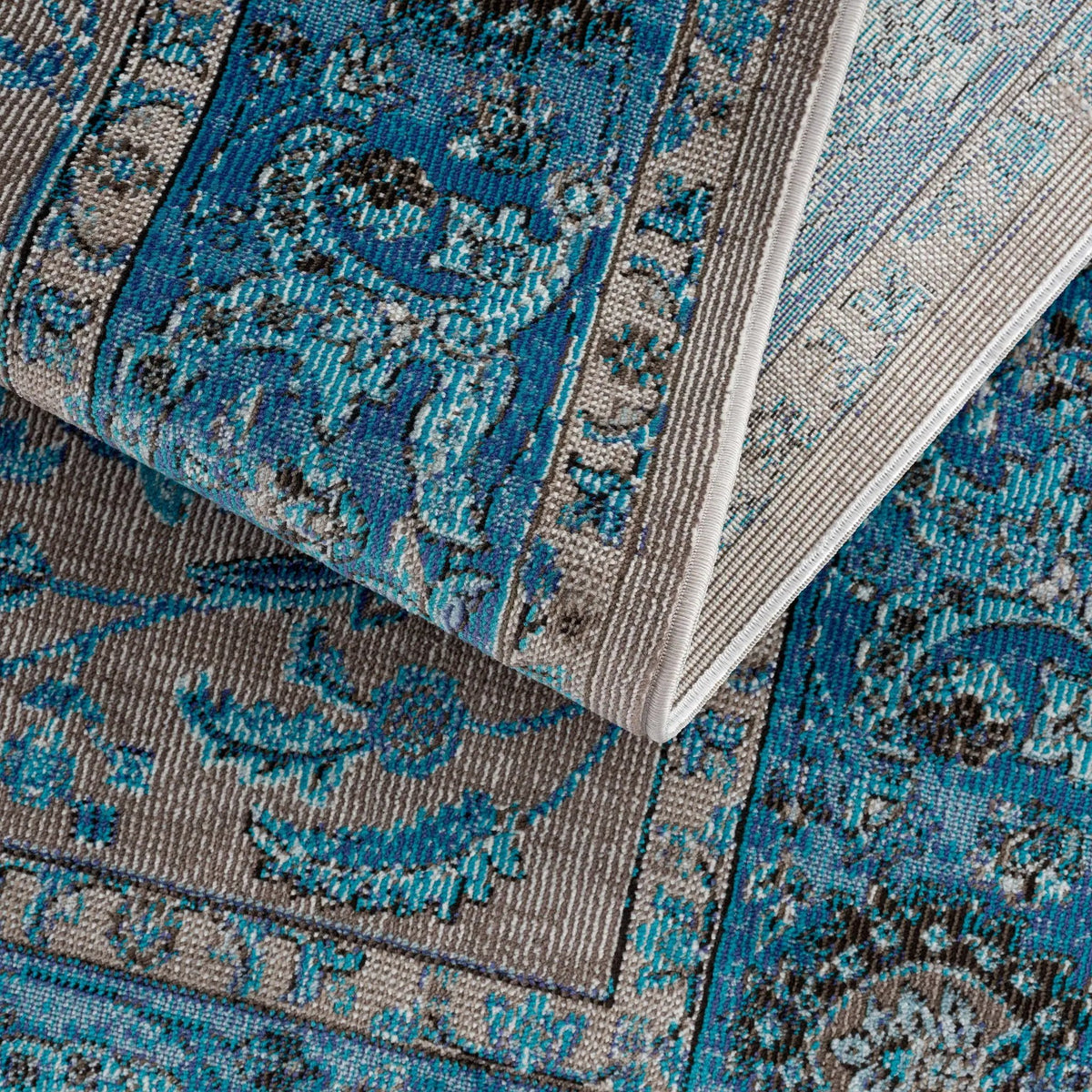 Mardina Turquoise Area Rug - Clearance, photo 7 of 17