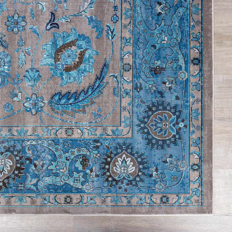 Mardina Turquoise Area Rug - Clearance by Boutique Rugs