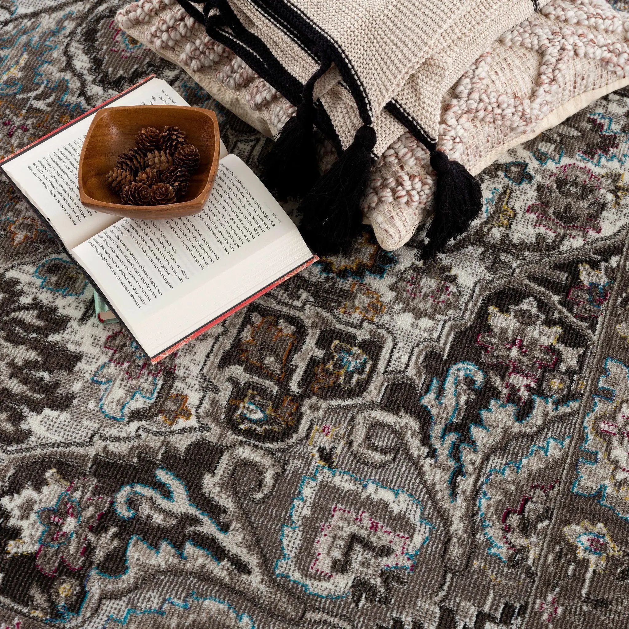 Mardin Brown Area Rug - Clearance by Boutique Rugs