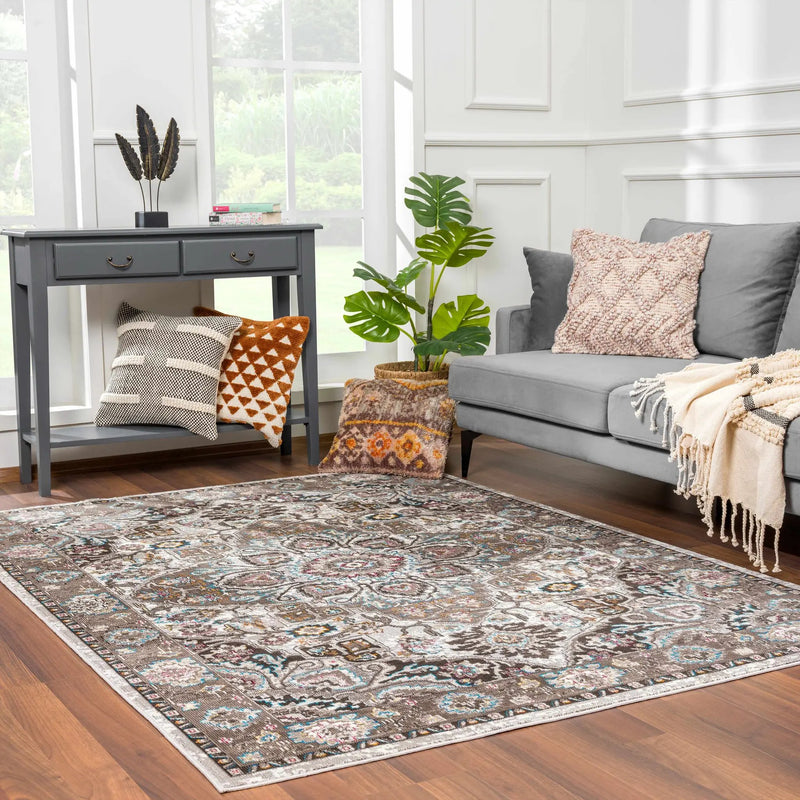 Mardin Brown Area Rug - Clearance by Boutique Rugs