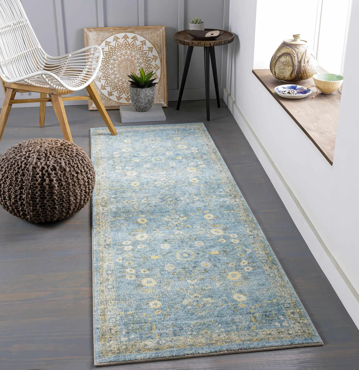 Marino Area Rug, installed in a room 2
