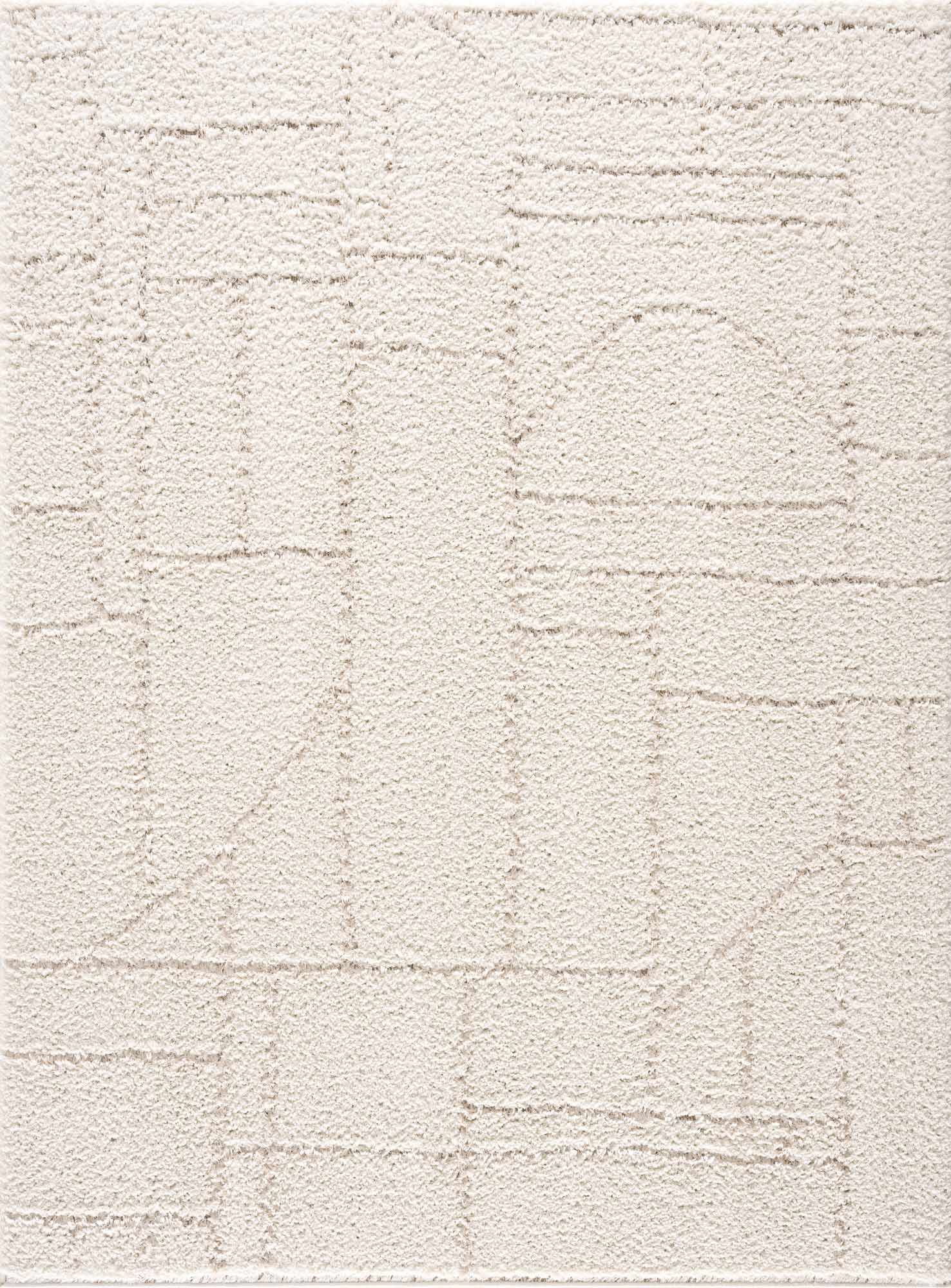 Andia Plush Grid Rug - Clearance by Boutique Rugs