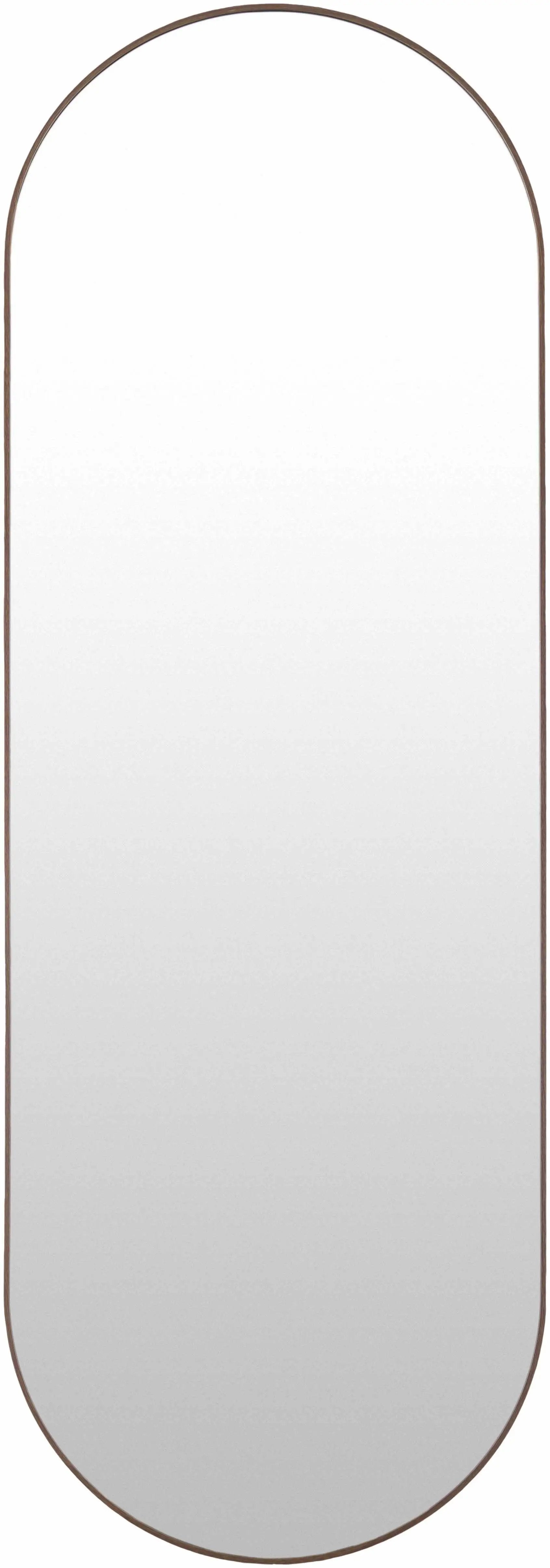 Marmelete Dark Brown Mirror by Boutique Rugs
