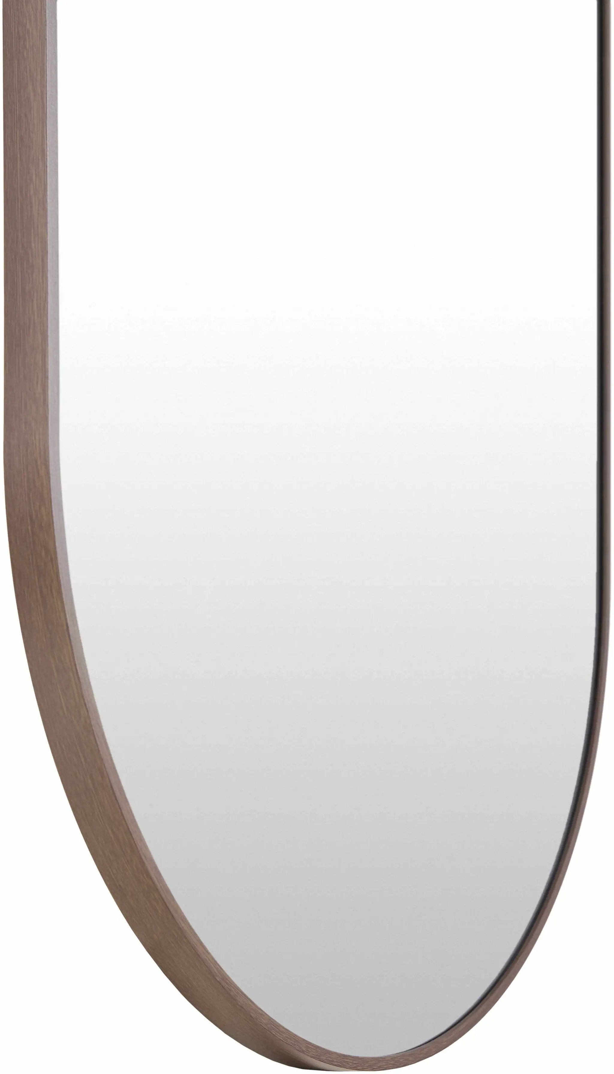 Marmelete Dark Brown Mirror by Boutique Rugs