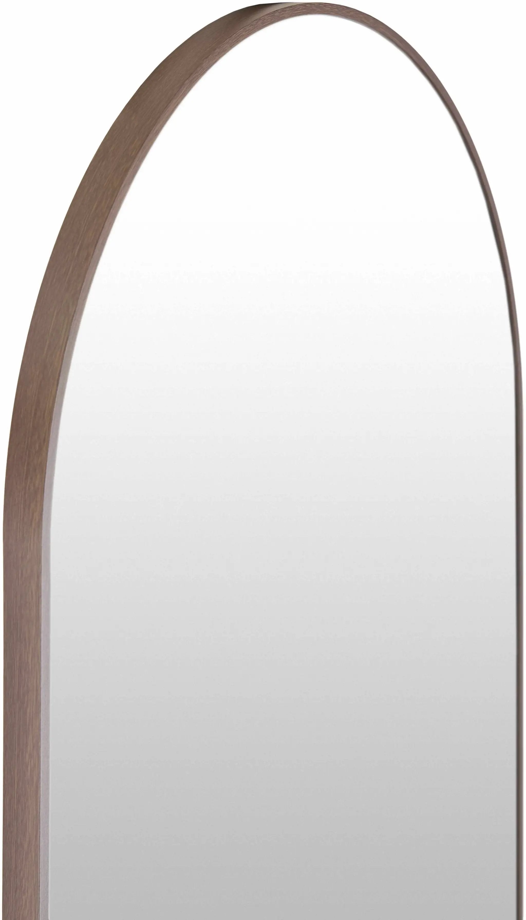 Marmelete Dark Brown Mirror by Boutique Rugs