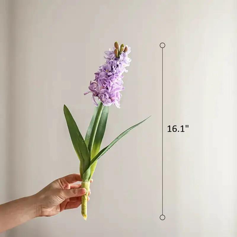 Spring Artificial Hyacinth Stem 16" Tall by RusticReach