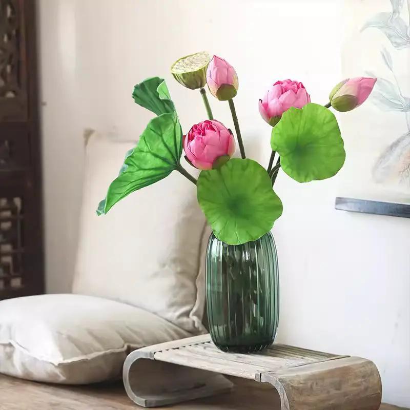 Artificial Lotus Flower and Seedpod by RusticReach