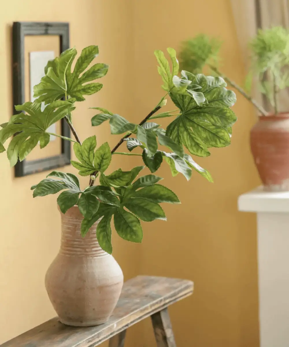 Artificial Octagonal Foliage Branch 37.4" Tall by RusticReach