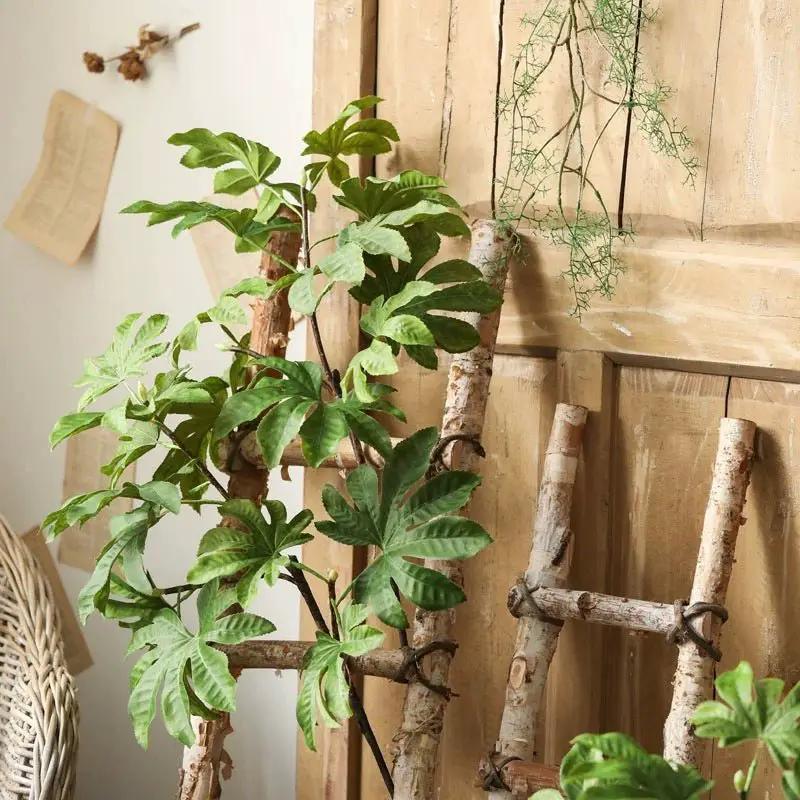 Artificial Octagonal Foliage Branch 37.4" Tall by RusticReach