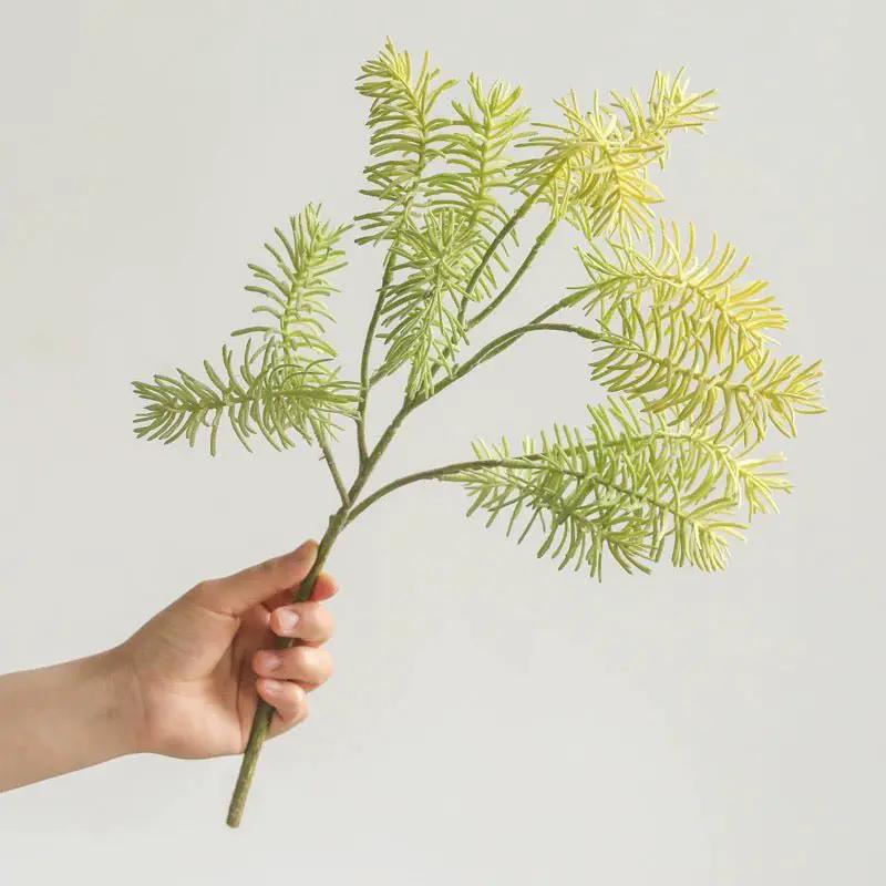 Faux Pine Leaf Stem 17.7" Tall by RusticReach