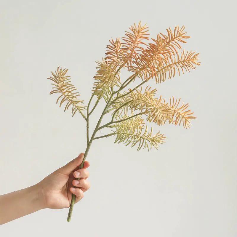 Faux Pine Leaf Stem 17.7" Tall by RusticReach