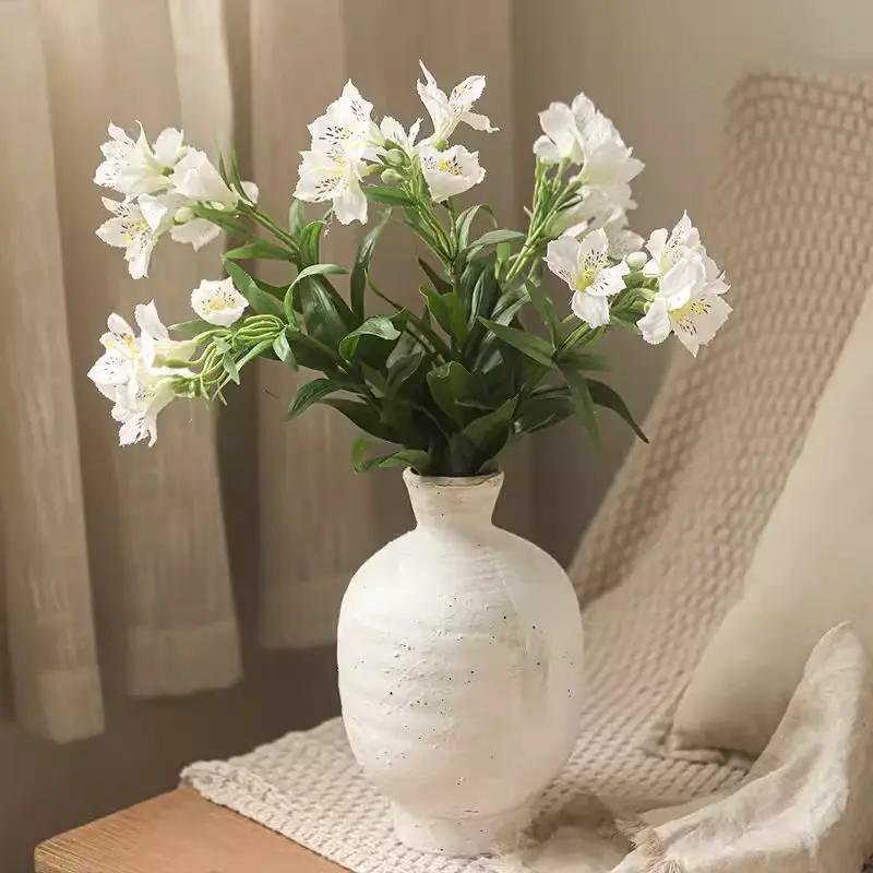 Artificial Peruvian Lily Stem 29.5" Tall by RusticReach