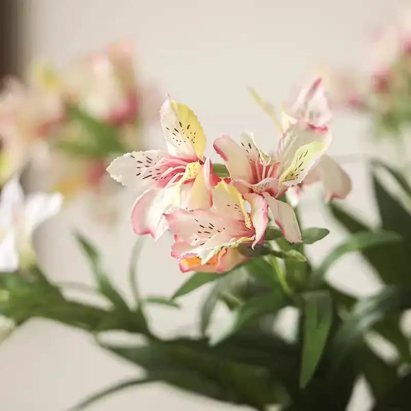 Artificial Peruvian Lily Stem 29.5" Tall by RusticReach