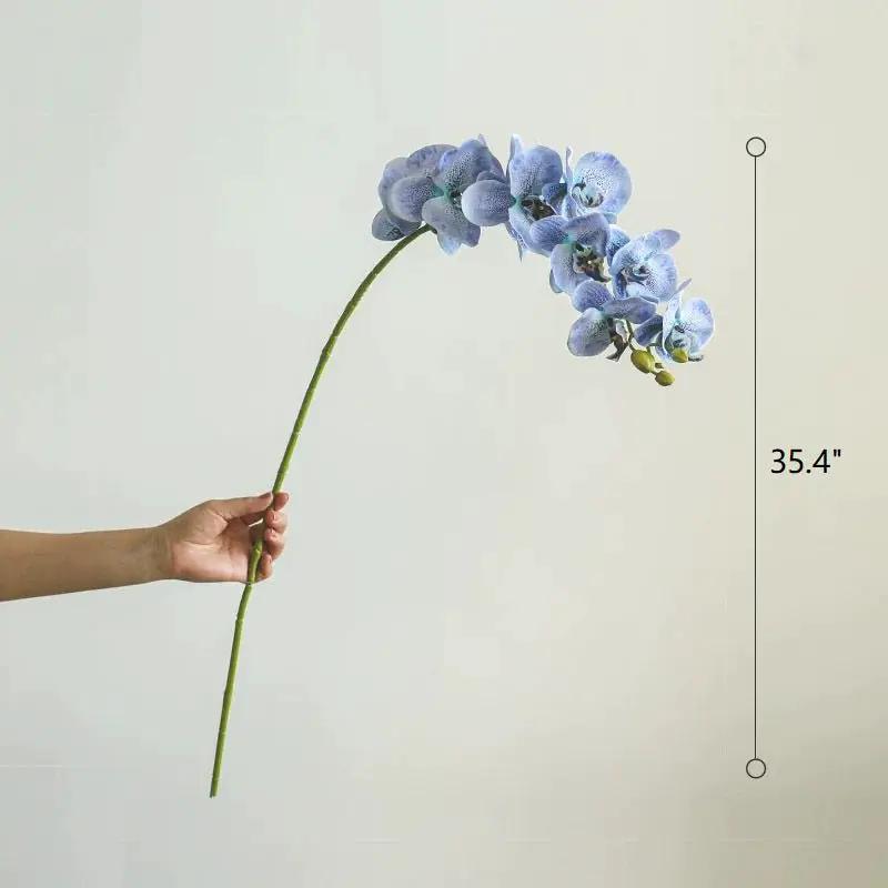 Real Touch Orchid Stem in Various Colors 35" Tall by RusticReach