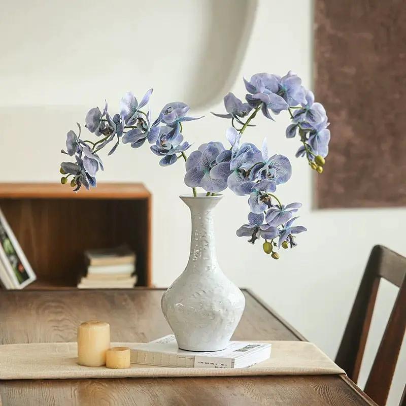 Real Touch Orchid Stem in Various Colors 35" Tall by RusticReach