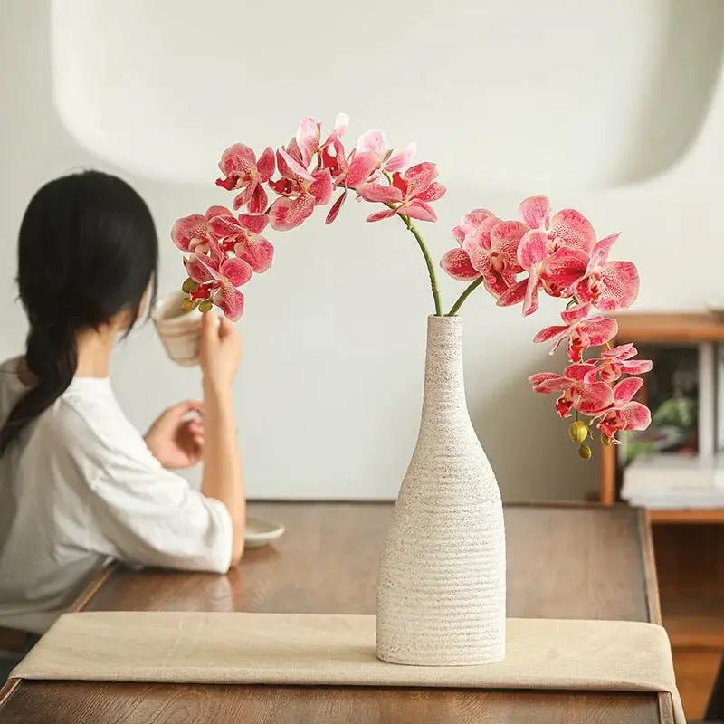 Real Touch Orchid Stem in Various Colors 35" Tall by RusticReach