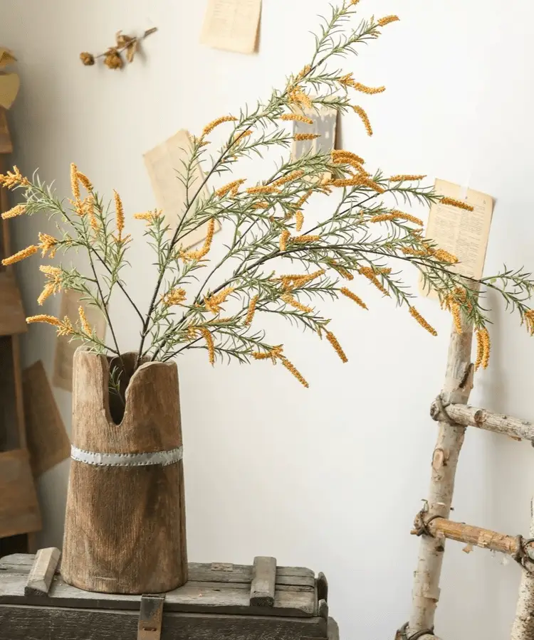 Artificial Large Rosemary Stem 49" Tall by RusticReach