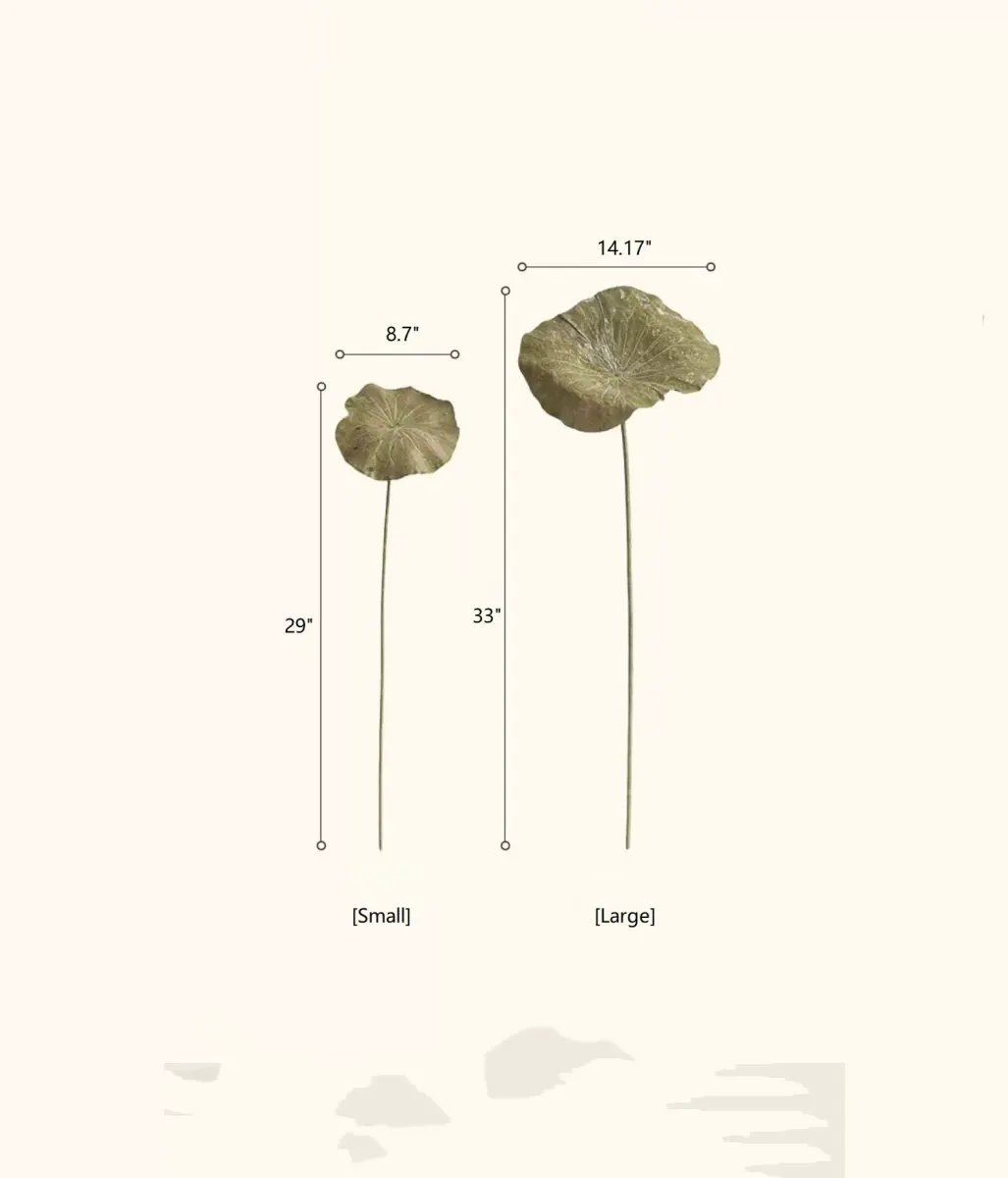 Artificial Rustic Lotus Stem by RusticReach