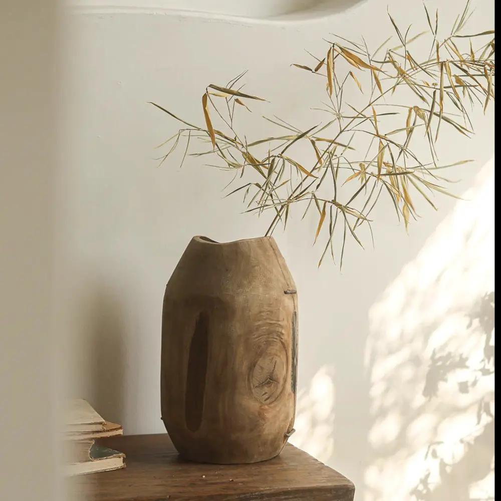 Homestead Solid Wood Décor Vase by RusticReach