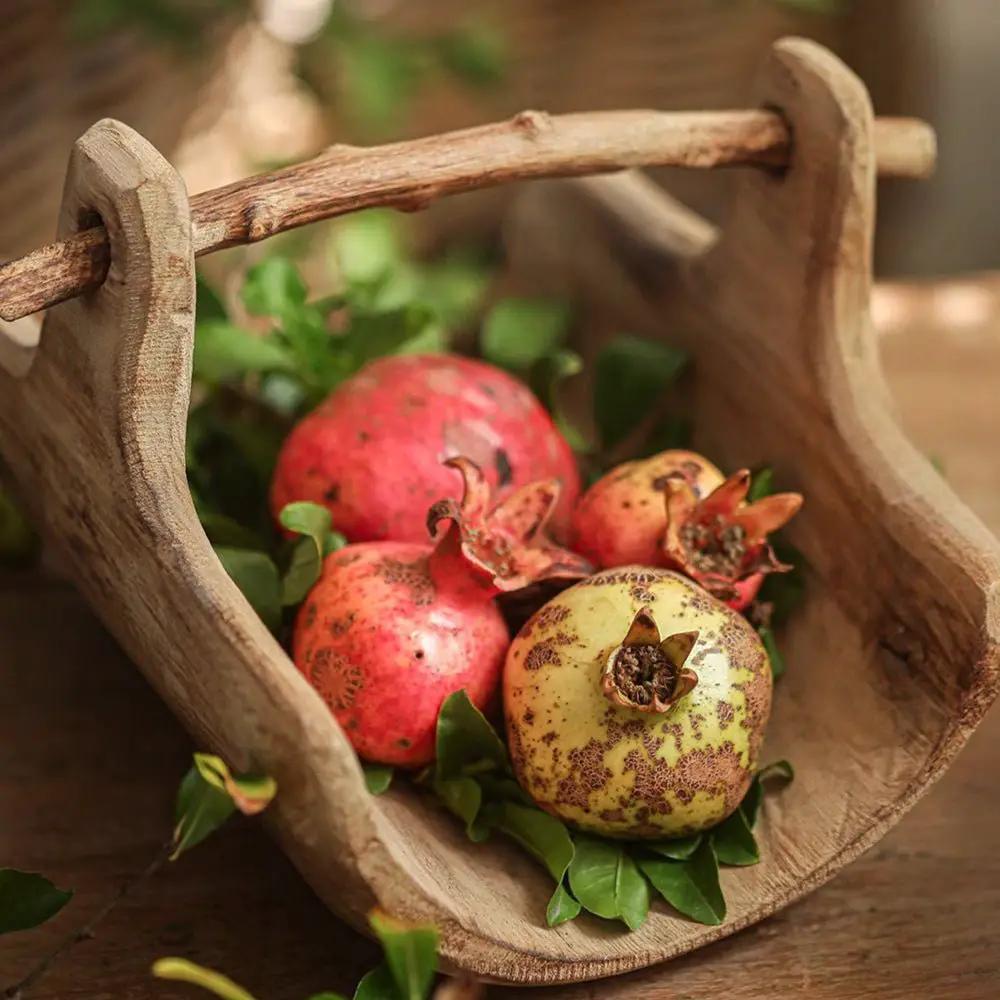 Rustic Wooden Basket Tray by RusticReach