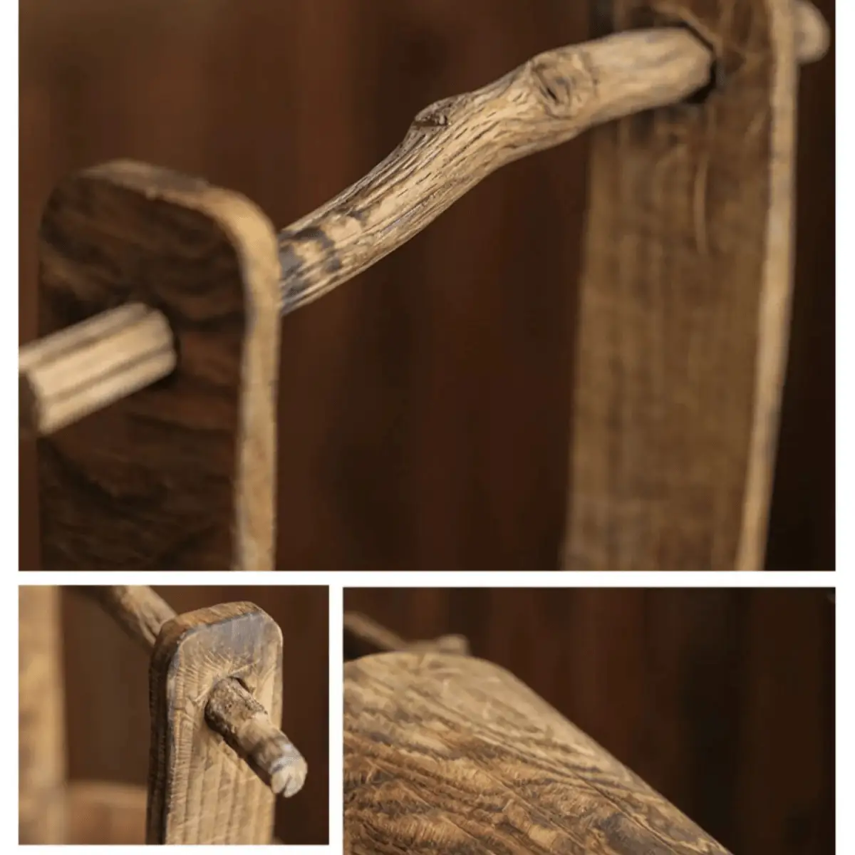 Old-fashioned Wooden Round Bucket by RusticReach