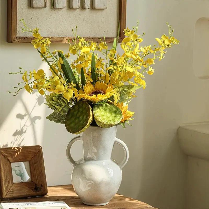 Wendy's Dancing Lady Orchid Stem 20.5" Tall by RusticReach