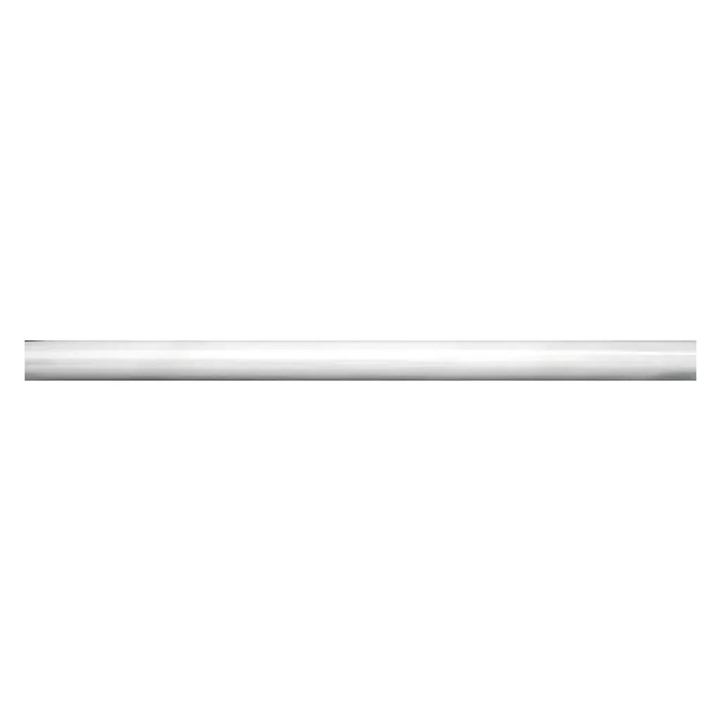 Signal White 0.6x12 Honed Thassos Pencil Marble Tile Trim (10 pack, 0.5 sq ft/case) by Apollo Tile