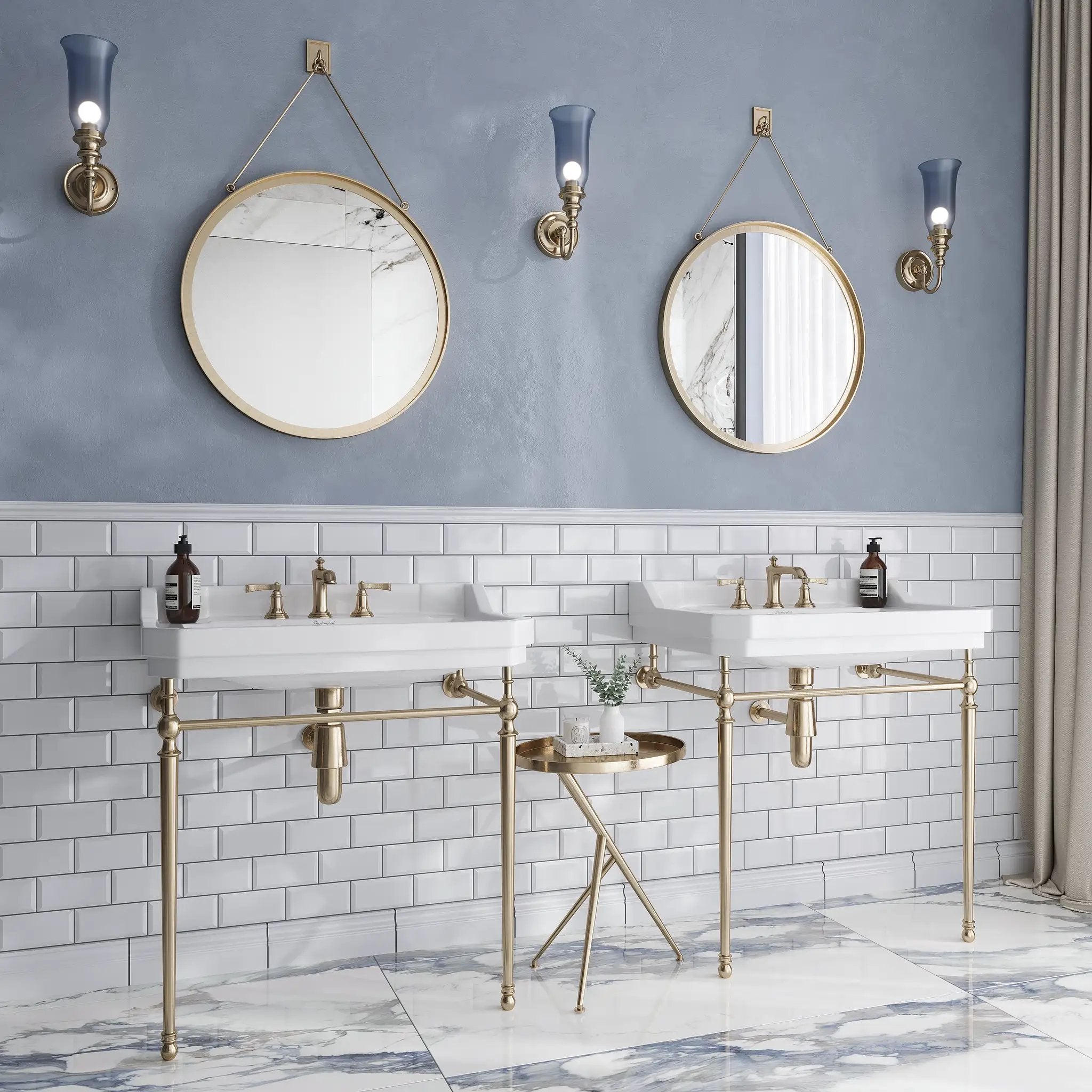 White 3x6 Polished Beveled Subway Thassos Marble Tile (40 pack, 5 sq ft/case) by Apollo Tile