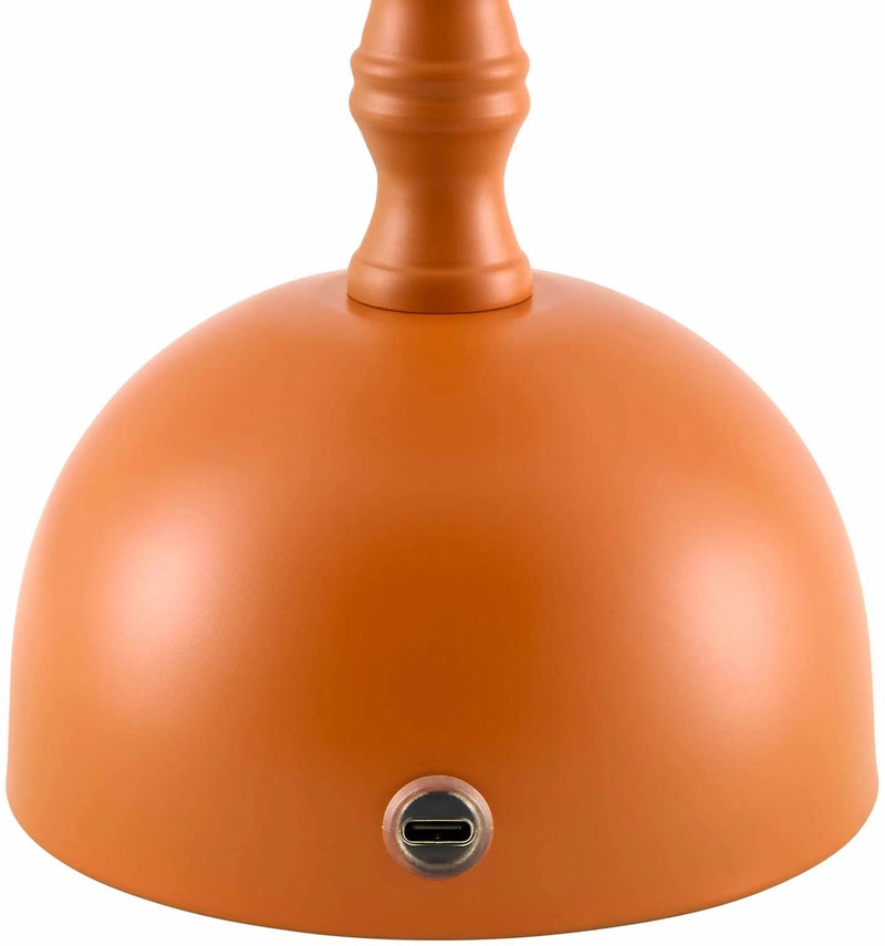 Magdagachi Orange Table Lamp by Boutique Rugs