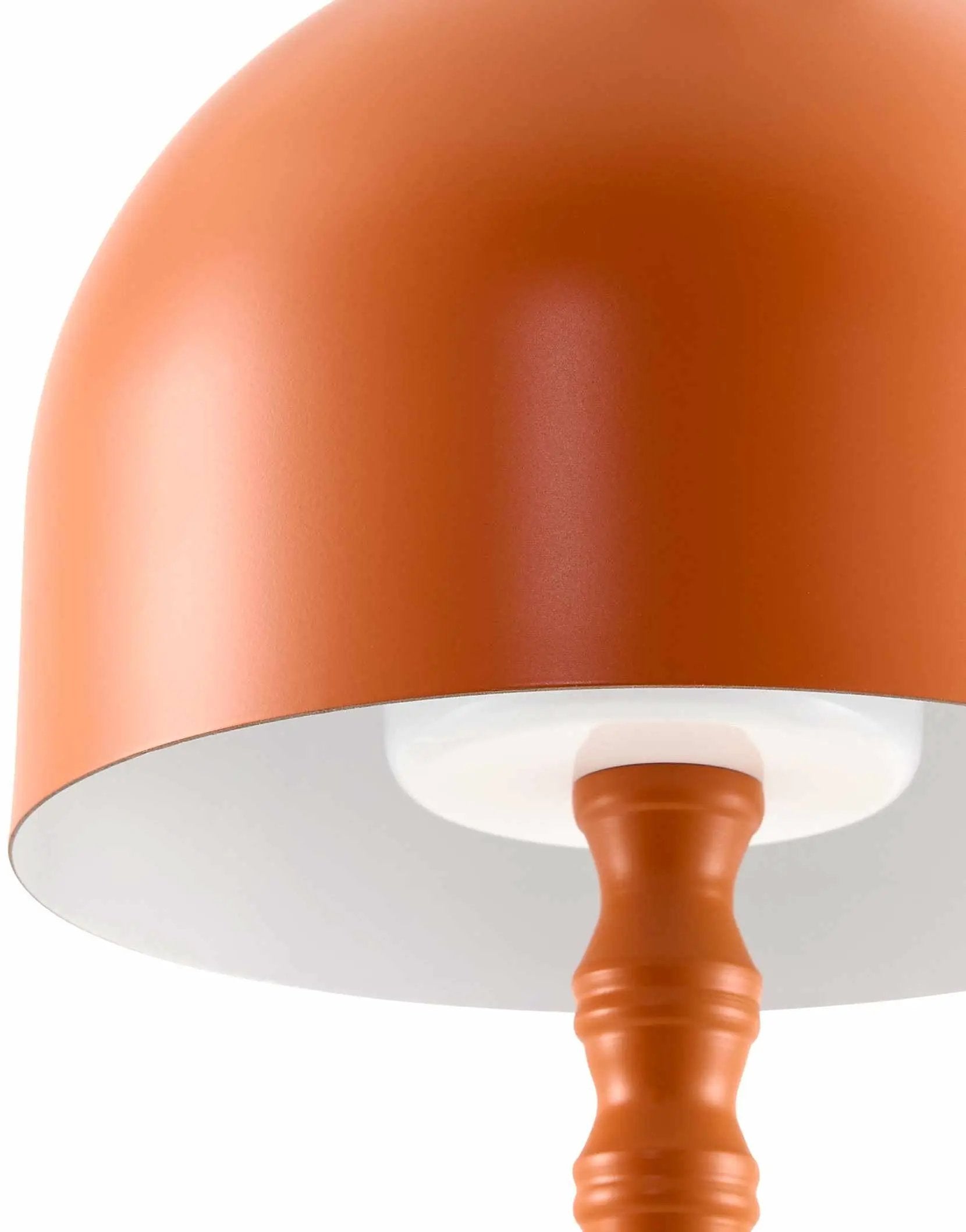 Magdagachi Orange Table Lamp by Boutique Rugs