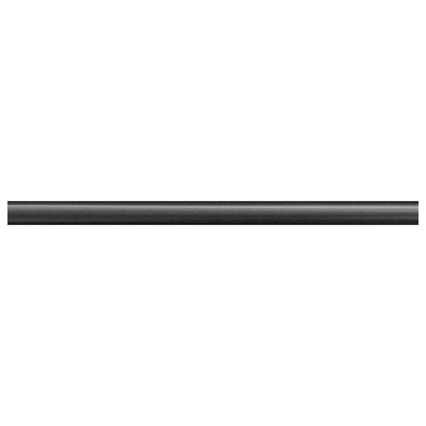 Eastern Black 0.5x12 Honed Pencil Marble Tile Trim (10 pack, 0.5 sq ft/case)