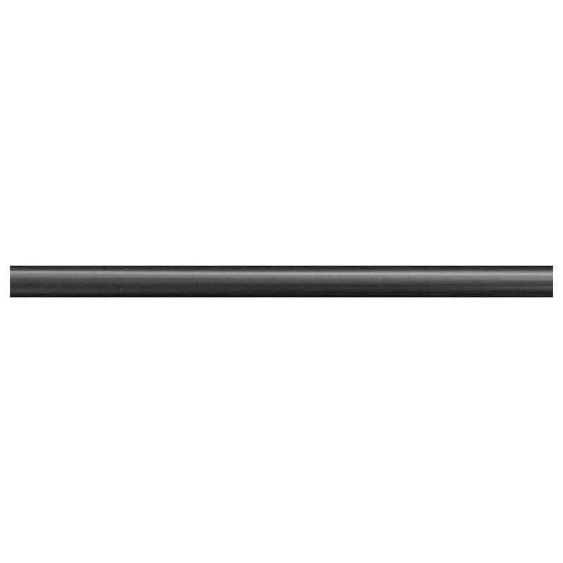 Eastern Black 0.5x12 Honed Pencil Marble Tile Trim (10 pack, 0.5 sq ft/case) by Apollo Tile